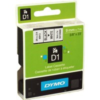 Dymo Originalband 40913  schwarz auf weiß  9mm x 7m von Dymo