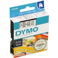 Dymo Originalband 43613  schwarz auf weiß  6mm x 7m von Dymo
