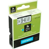 Dymo Originalband 45013  schwarz auf weiß  12mm x 7m von Dymo