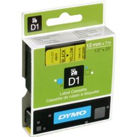 Dymo Originalband 45018  schwarz auf gelb  12mm x 7m von Dymo