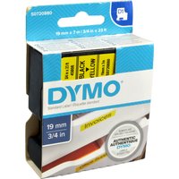 Dymo Originalband 45808  schwarz auf gelb  19mm x 7m von Dymo