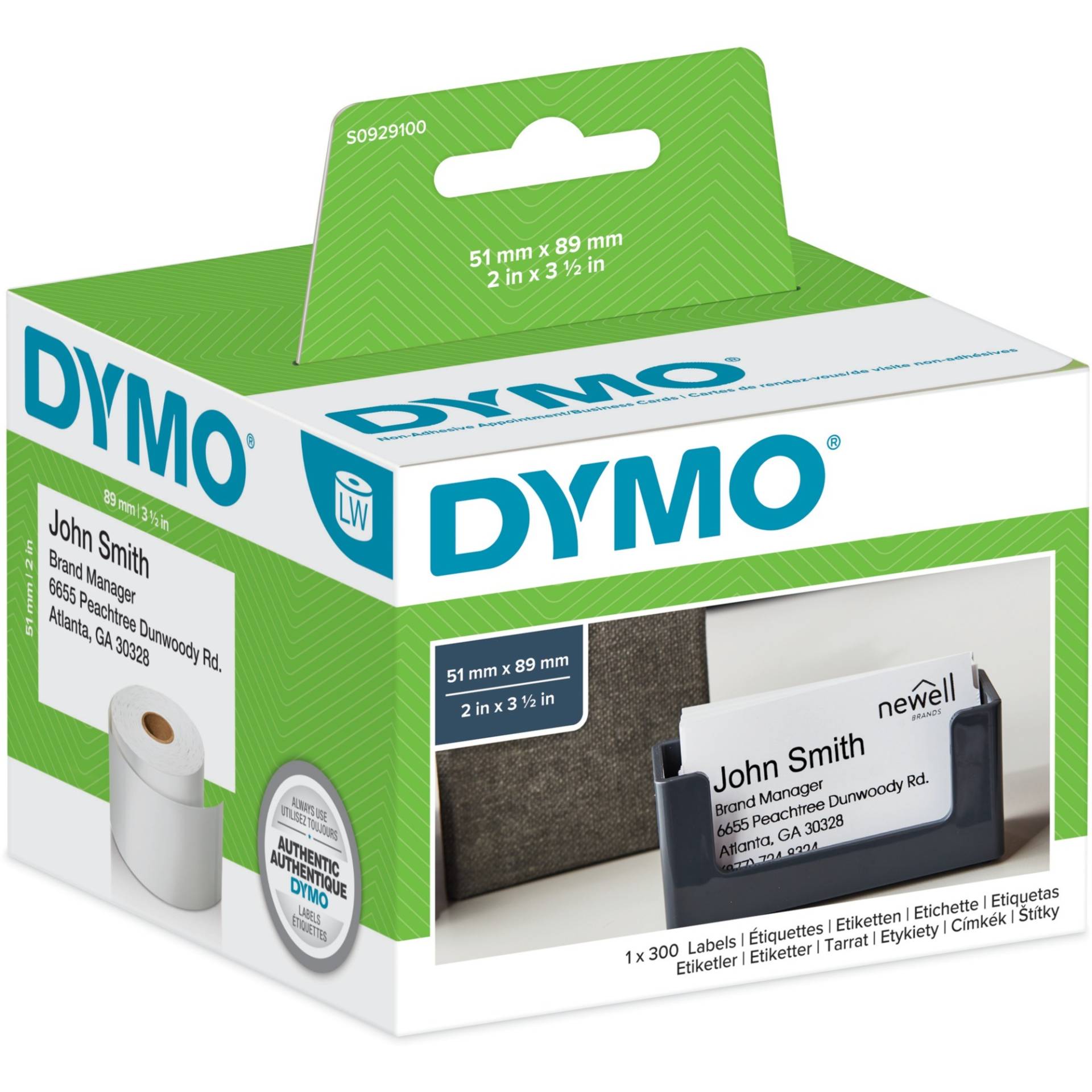 LabelWriter ORIGINAL Terminvereinbarungsetiketten 51x89mm, 1 Rolle mit 300 Etiketten LabelWriter ORIGINAL Terminvereinbarungsetiketten 51x89mm, 1 Rolle mit 300 Etiketten von Dymo