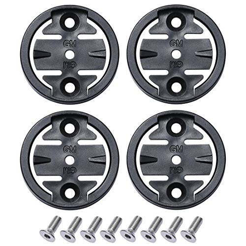 Dymoece Fahrrad Computer Halterung Vorbauhalterung Adapter Mount Replacement Insert für Garmin/Wahoo Out Front Fahrradhalterung von Dymoece