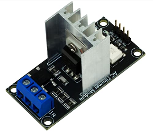 AC programmierbar Licht Dimmer 1110 V – 220 V AC-Modul Controller Board für Arduino, STM, Arm, AVR, Raspberry kompatibel 50/60Hz mit Kühlkörper 3,3 V/Logic von DynRobot