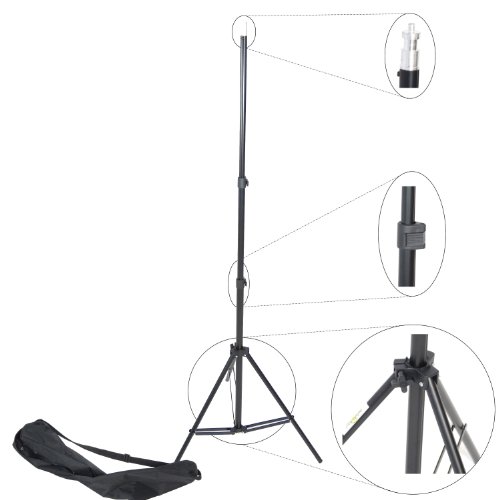 DYNASUN Lampenstativ W803 220cm Profi Qualität Stativ für Blitze/Lampen + Tasche von DynaSun