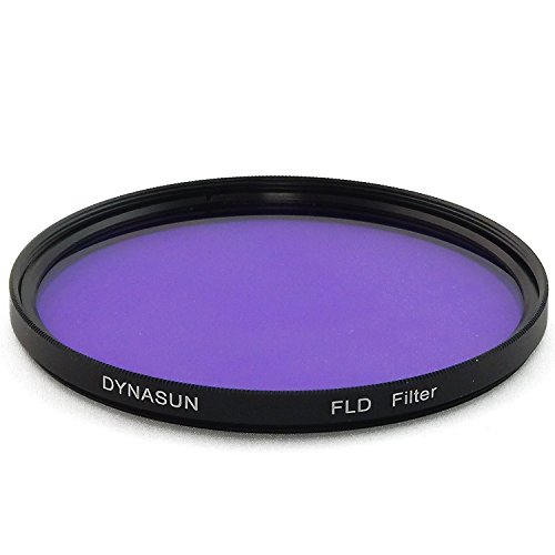 DYNASUN Slim Fluoreszenzfilter Original PRO Digital Filter 55mm FD FLD 55 in Metallfassung mit Box, schwarz von DynaSun