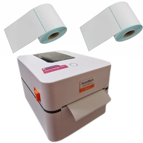 DynaSun M8 Kit-Drucker mit 1000 thermischen Klebeetiketten Drucken von 102 x 152 mm Barcode-Etiketten Paketmarkierungen GDO Versand USB-Schnittstelle von DynaSun