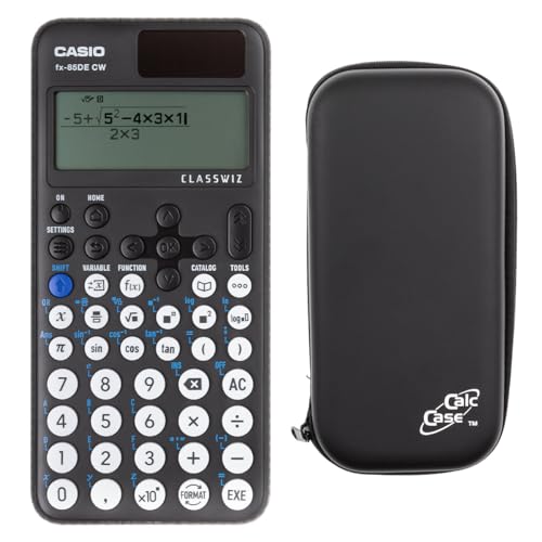 Casio FX-85 DE CW mit CalcCase-Schutztasche von DynaTech