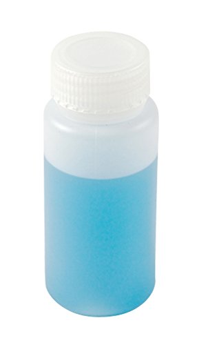Dynalon Kartell 301605-0008 Weithals-Flasche aus Polyethylen mit Schraubverschluss, 250 ml Fassungsvermögen, 72 Stück von Dynalon