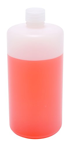 dynalon 301705–0032 HDPE schmal Mund Flasche, 1000 ml Fassungsvermögen (Fall von 24) von Dynalon