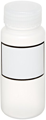 dynalon 501505–0250 Polypropylen Weithals mit Skala Flasche mit Beschriftung Bereich und Schraubdeckel, 250 ml Kapazität (Fall von 12) von Dynalon