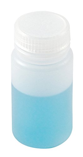 dynalon Kartell 301605–0002 High Density Polyethylen Wide Mouth Bottle mit Schraubdeckel, 60 ml Fassungsvermögen (Fall von 72) von Dynalon