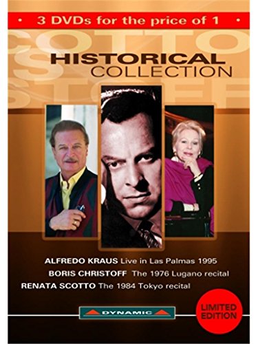 Christoff, Kraus, Scotto: Historical Collection (Limited Edition) [3 DVDs] von DUCALE SNC DI MARCO MATALON E C.
