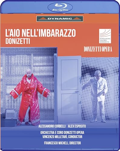 L'aio Nell'imbarazzo [Teatro Donizetti, Bergamo, Italien, 2022] [Blu-ray] von Dynamic (Naxos Deutschland GmbH)