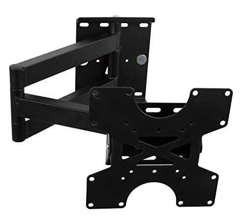D-W TV Wandhalterung, SCHWENKBAR, NEIGBAR, lang (65cm) ausziehbar, Fernseher Halterung Wandhalter VESA 400, 300, 200/100, 100 von Dynamic-Wave