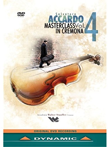 Accardo Masterclass Vol. 4 (Accademia Walter Stauffer, Cremona, 2012) [DVD] von Dynamic