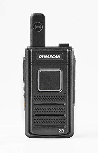 Dynascan Walkie Talkie PMR-446, DYNASCAN 2B, 8-Kanal, mit Scannen und VOX, kompakte Größe von Dynascan