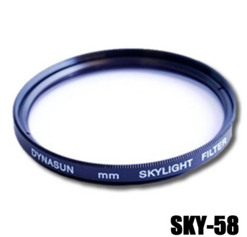 Dynasun Filter Skylight Durchmesser 58 Effektfilter (UV- und Blaufilter für Objektive zur Verbesserung der Außenfotografie) von Dynasun