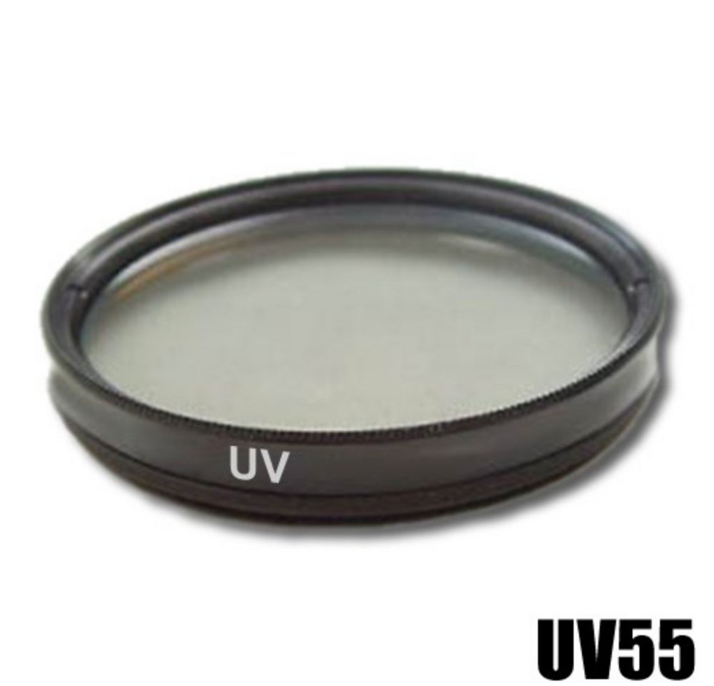 Dynasun Filter UV Durchmesser 55 Foto-UV-Filter (UV-Ultraviolett-Filter für Objektive Schutzfilter mit Filterschutzetui) von Dynasun