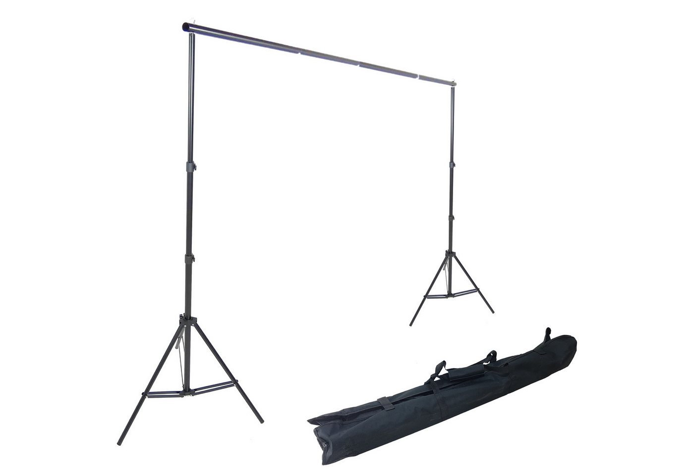 Dynasun Hintergrundsystem Hintergrund K903-220300, Tragbares Hintergrundset 220x300cm mit Ständern, 3mt Teleskopstange Dynasun Hintergrundsystem Hintergrund K903-220300, Tragbares Hintergrundset 220x300cm mit Ständern, 3mt Teleskopstange von Dynasun