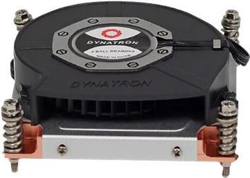DYNATRON Q3 Intel CPU Kuehler LGA1700 1U Kuehlkoerper aus Kupfer und Kühlrippen Aktiv mit PWM bis zu 125W TDP (A 2729) von Dynatron