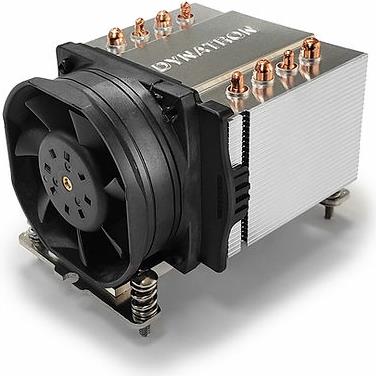 Dynatron A47 Computerkühlsystem Prozessor Luftkühlung 6 cm Schwarz - Silber 1 Stück(e) (A47) von Dynatron