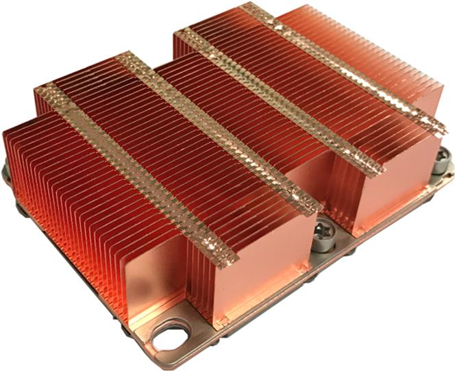 Inter-Tech B-4 - Prozessor - K�hler - Xeon - Kupfer - Kupfer - 108 mm (88885420) von Dynatron
