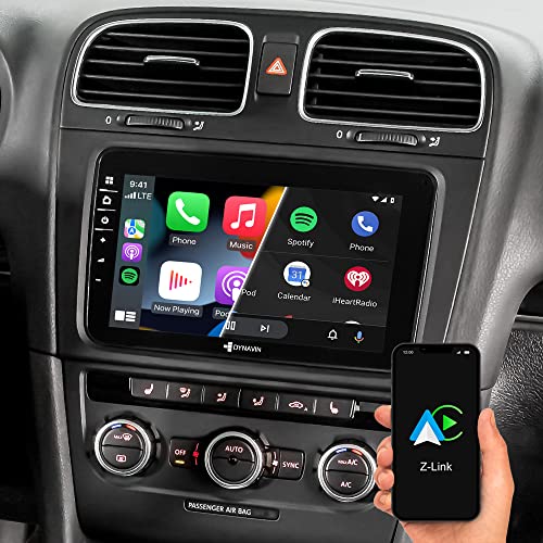 DYNAVIN Android Autoradio Navi Ersatz für VW Passat Golf Polo Tiguan, 8 Zoll Radio mit DAB+; Kompatibel mit Wireless Carplay und Android Auto: D8-V8 Flex von Dynavin
