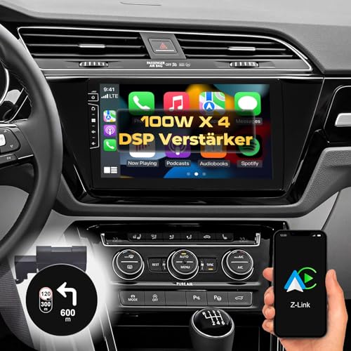 DYNAVIN Android Autoradio Navi Kompatibel für VW Touran ab 2015; 10,1 Zoll OEM Radio mit Wireless Carplay und Android Auto | Head-up Display | Inkl. DAB+: D9-40 Premium Flex von Dynavin