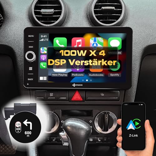 DYNAVIN Android Autoradio Navi für Audi A3 S3, 9 Zoll Radio mit Wireless Carplay und Android Auto | Head-up Display | Inkl. DAB+: D9-A3 Premium Flex DYNAVIN Android Autoradio Navi für Audi A3 S3, 9 Zoll Radio mit Wireless Carplay und Android Auto | Head-up Display | Inkl. DAB+: D9-A3 Premium Flex von Dynavin