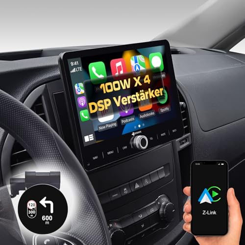 DYNAVIN Android Autoradio Navi für Mercedes Sprinter Vito Viano W639 A Klasse: 10,1 Zoll Radio mit Wireless Carplay und Android Auto | Head-up Display | Inkl. DAB+; D9-MB10V Premium Flex DYNAVIN Android Autoradio Navi für Mercedes Sprinter Vito Viano W639 A Klasse: 10,1 Zoll Radio mit Wireless Carplay und Android Auto | Head-up Display | Inkl. DAB+; D9-MB10V Premium Flex von Dynavin