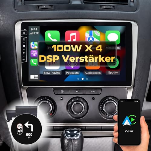 DYNAVIN Android Autoradio Navi für Skoda Octavia II 2004-2013, 10,1 Zoll OEM Radio mit Wireless Carplay und Android Auto | Head-up Display | Inkl. DAB+: D9-DF63 Premium Flex DYNAVIN Android Autoradio Navi für Skoda Octavia II 2004-2013, 10,1 Zoll OEM Radio mit Wireless Carplay und Android Auto | Head-up Display | Inkl. DAB+: D9-DF63 Premium Flex von Dynavin