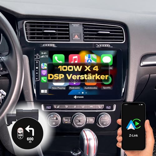 DYNAVIN Android Autoradio Navi für VW Golf 7 Golf VII, 10,1 Zoll OEM Radio mit Wireless Carplay und Android Auto | Head-up Display | Inkl. DAB+: D9-3B Premium Flex von Dynavin