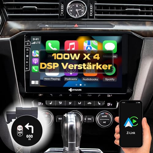 DYNAVIN Android Autoradio Navi für VW Passat B8, 10,1 Zoll OEM Radio mit Wireless Carplay und Android Auto | Head-up Display | Inkl. DAB+: D9-55 Premium Flex von Dynavin