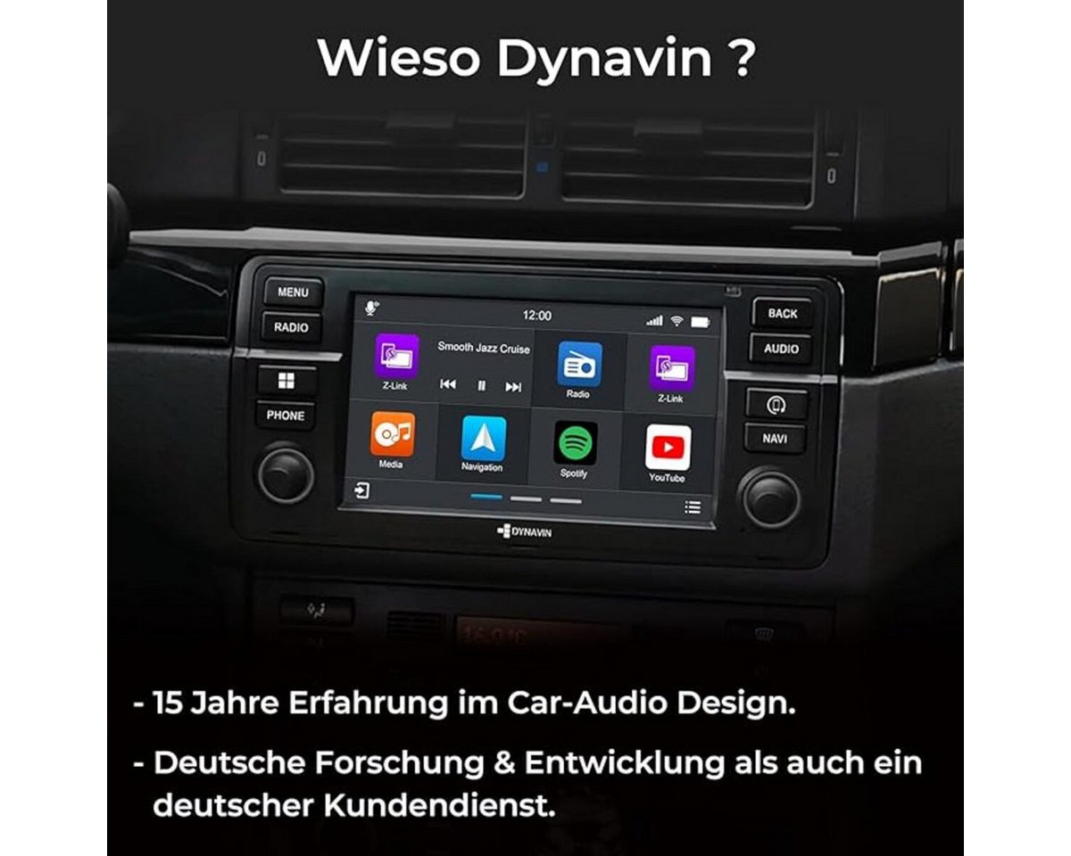 Dynavin D8-E46 Pro Android Navi 3er BMW E46 7-Zoll CarPlay Android Auto Autoradio Dynavin D8-E46 Pro Android Navi 3er BMW E46 7-Zoll CarPlay Android Auto Autoradio von Dynavin