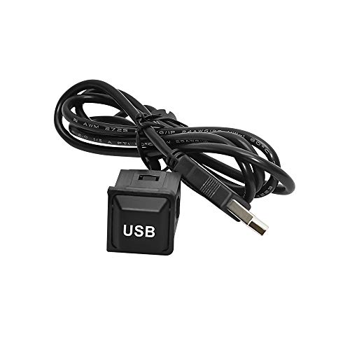 Teclink DVN USBG6 Autoradio USB Buchse Adapter Kable für VW Golf 6 / Golf/GTI/R MK5 Scirocco Rabbit Navi Radio von Dynavin