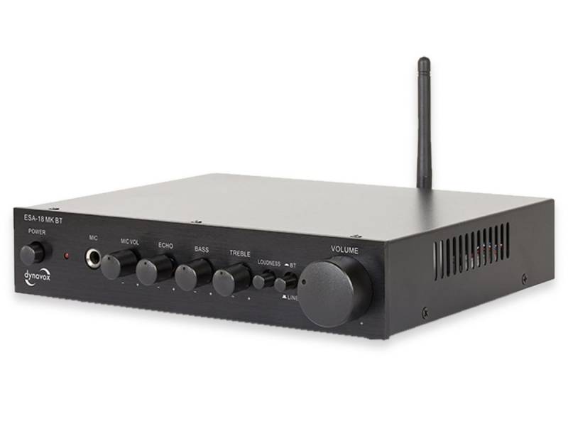 DYNAVOX BT-Verstärker ESA-18 MK, schwarz von Dynavox