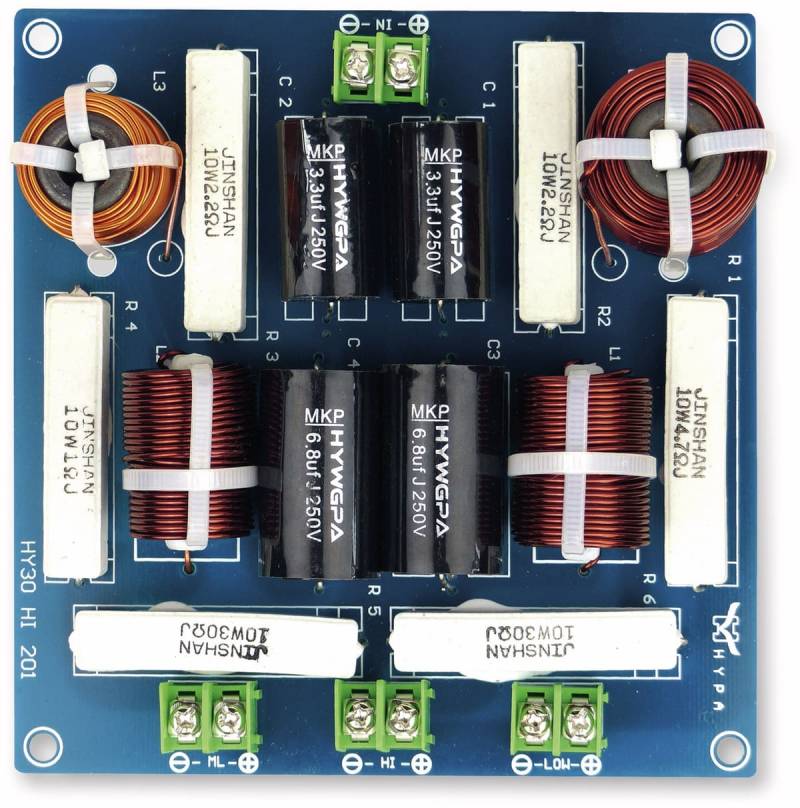 DYNAVOX Frequenzweiche 3W300, 3-Wege, 300W von Dynavox