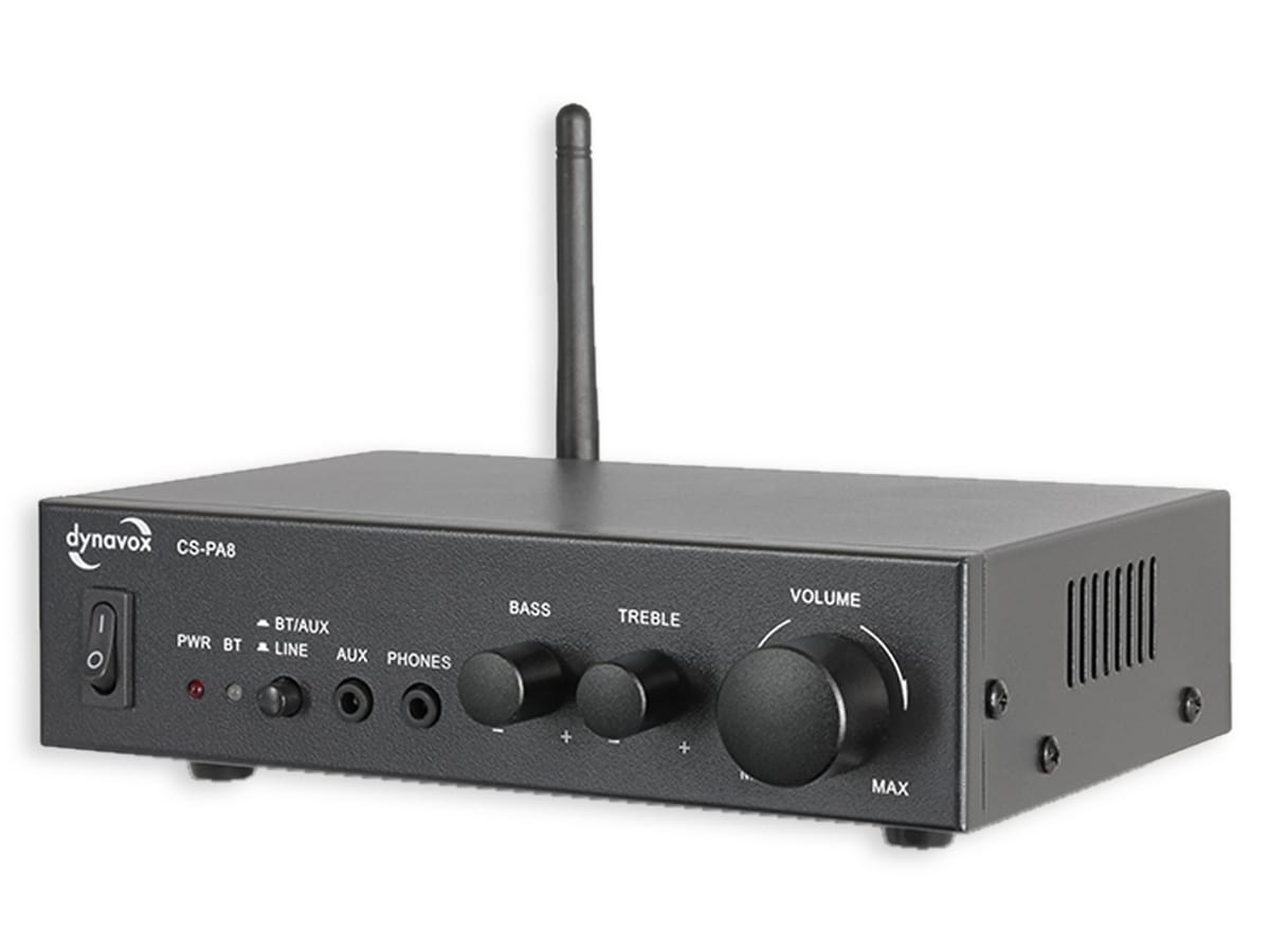 DYNAVOX Mini-Verstärker CS-PA8, schwarz DYNAVOX Mini-Verstärker CS-PA8, schwarz von Dynavox