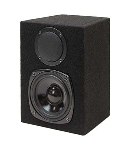 Dynavox 2-Wege Regal-Lautsprecher in Trapezform, mit Filz-Bespannung, Paar, schwarz Dynavox 2-Wege Regal-Lautsprecher in Trapezform, mit Filz-Bespannung, Paar, schwarz von Dynavox
