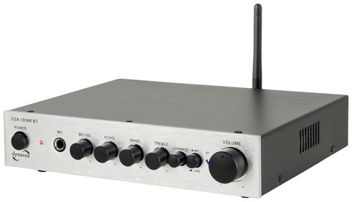 Dynavox ESA-18 MK BT Stereo-Verstärker 2 x 75W Silber von Dynavox