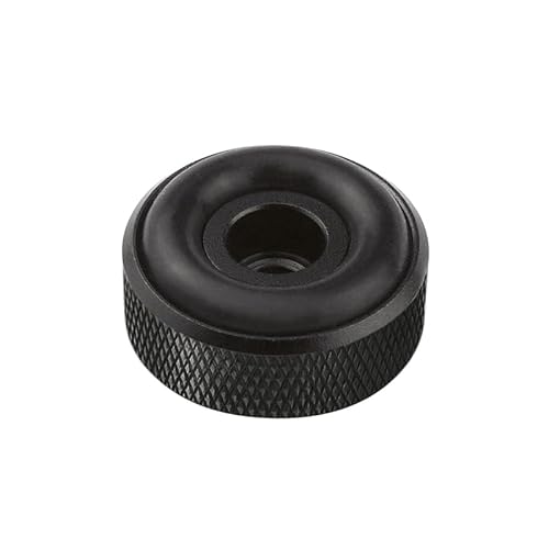 Dynavox Gerätefüsse mit Rändelung Mini aus Aluminium, für HiFi Geräte wie Lautsprecher, Verstärker und Plattenspieler, Schwarz eloxiert, 4er-Set Dynavox Gerätefüsse mit Rändelung Mini aus Aluminium, für HiFi Geräte wie Lautsprecher, Verstärker und Plattenspieler, Schwarz eloxiert, 4er-Set von Dynavox