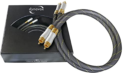 Dynavox Highend-Stereo-Cinchkabel 2 x 0,6m - 1x von Dynavox