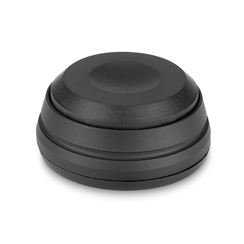 Dynavox Schwingungsdämpfer für Lautsprecherboxen und Geräte, Entkoppelt von niederfrequenten Schwingungen, 4er-Set, schwarz von Dynavox