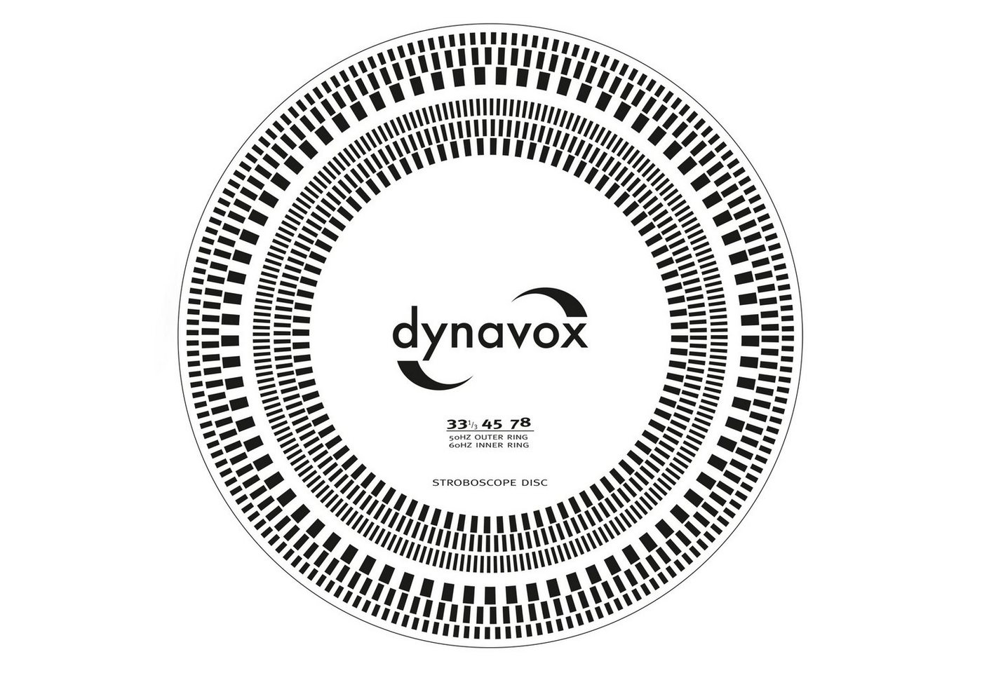 Dynavox Stroboskop-Scheibe Plattenspieler (Riemenantrieb, Direktantrieb, Kalibrierung der Geschwindigkeit, Justage Tonabnehmer) von Dynavox