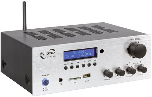 Dynavox VT-80 MK Stereo-Verstärker 2 x 75W Weiß USB von Dynavox