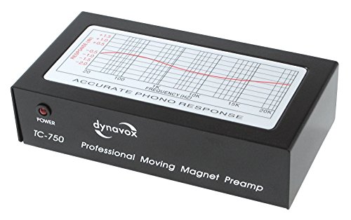 Vorverstärker Phono Dynavox MM Systeme TC 750 Schwarz von Dynavox