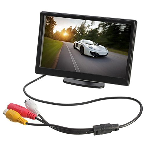4,3'' Zoll TFT LCD HD Auto Monitor Rückfahrkamera Parkmonitor mit 2 Videoeingängen für Rückfahrkamera (4,3'' Zoll TFT LCD Auto Monitor) von Dynavsal