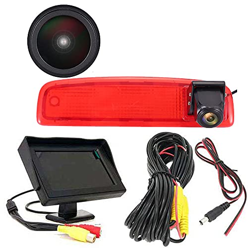 4.3 Zoll TFT LCD Farbdisplay Auto Monitor + 1280 * 720 Pixel Super HD Rückfahrkamera Ersatz für Renault Dacia Dokker Logan MCV Express Kasten 62180802 89037432 8200690117 8200690118 62180801 89037431 von Dynavsal