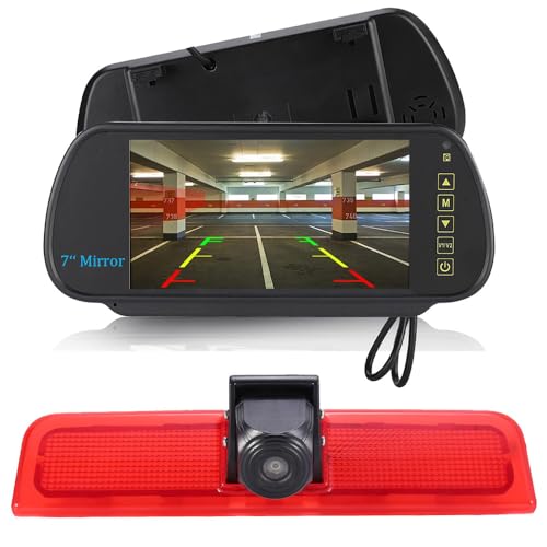 7 Zoll Auto Rückspiegel Display Monitor Einparkhilfe Bildschirm + HD Nachtsicht Bremsleuchte Rückfahrkamera Ersatz für VW Caddy Life 2K Facelift III Kasten 2KA Kombi Cross Maxi Tdi dritte 3 2003-2014 7 Zoll Auto Rückspiegel Display Monitor Einparkhilfe Bildschirm + HD Nachtsicht Bremsleuchte Rückfahrkamera Ersatz für VW Caddy Life 2K Facelift III Kasten 2KA Kombi Cross Maxi Tdi dritte 3 2003-2014 von Dynavsal